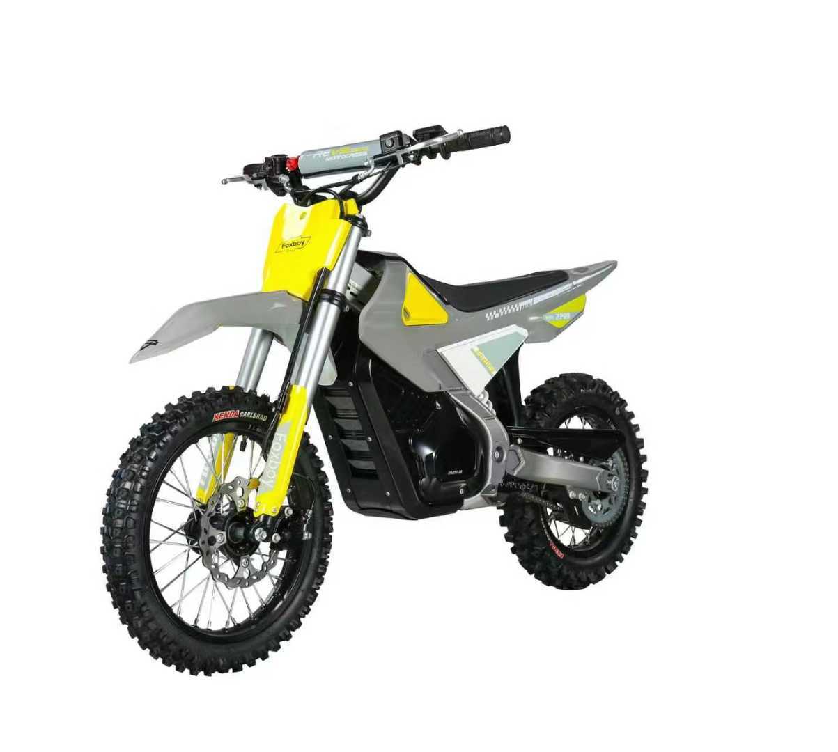 Foxboy Kidsren's Off-Road Electric Motorcycle Youth Electric Off-Road Is Suitable for Teenagers Aged 10-15 Years Old to Ride