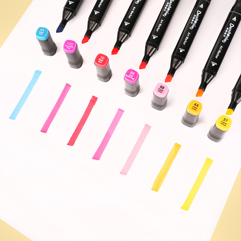 Touch al por mayor Marcador de dos cabezas Alcohólico Acuarela aceitosa Juego de pintura especial de arte para niños Ventas directas