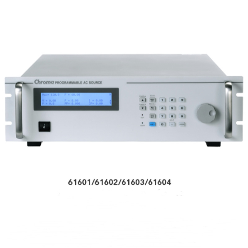 台湾chroma 61601可編程交流電源供應器 0~300V/15~1KHz/500VA