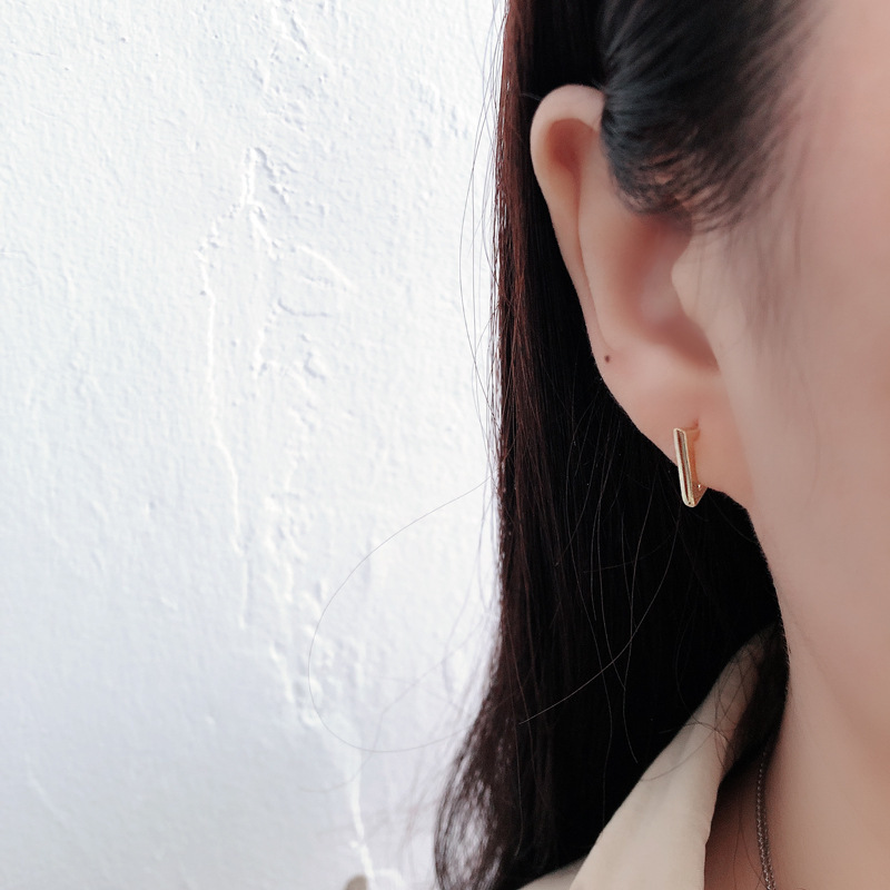 simple triangle copper ear clip wholesale Nihaojewelrypicture2
