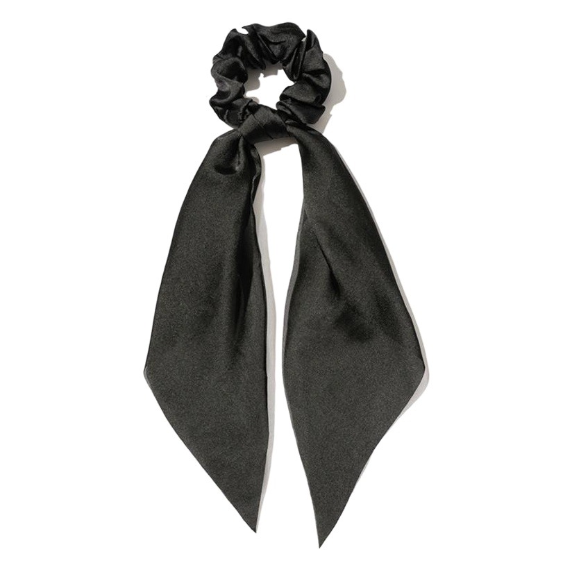 Transfronterizo nuevo color sólido anudado satén intestino grueso banda para el cabello Cinta de cola de caballo banda para el cabello estilo coreano diadema accesorios para la cabeza al por mayor