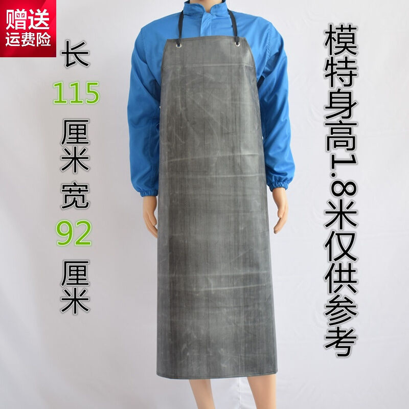 厂家直销加厚橡胶布鸡眼扣围裙防溅水防油耐磨耐酸碱屠宰场石材专