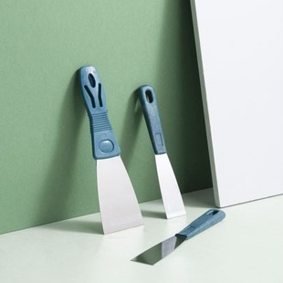 Manufacturer Wholesale Stainless Steel Putty Knife, Plastic Non-Slip Handle, Putty Wall Scraper, Seam Finishing Trowel