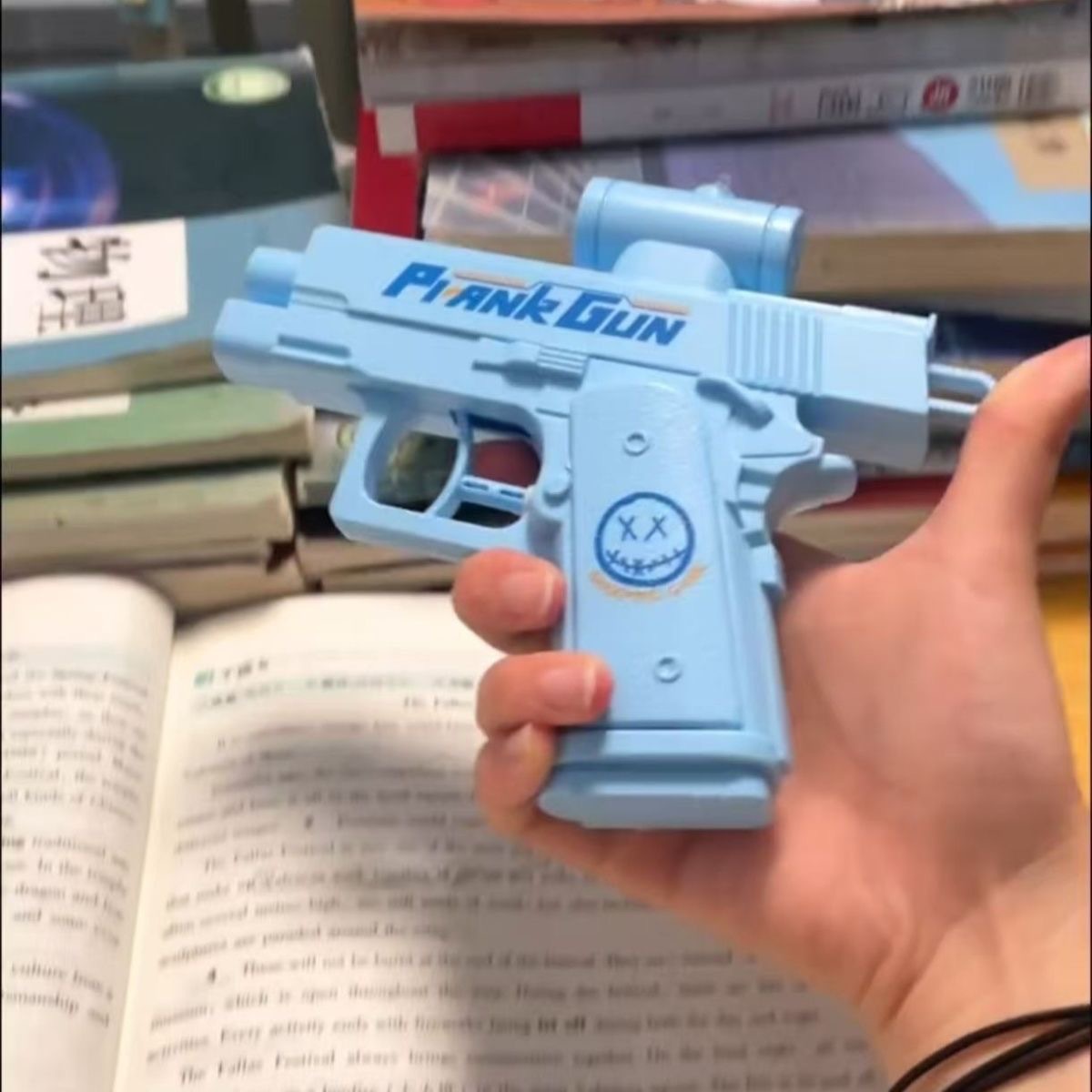 Creativo de doble cara inversa pistola de agua de verano arena rociador mini juego de agua pistola de agua batalla de agua regalos lotes