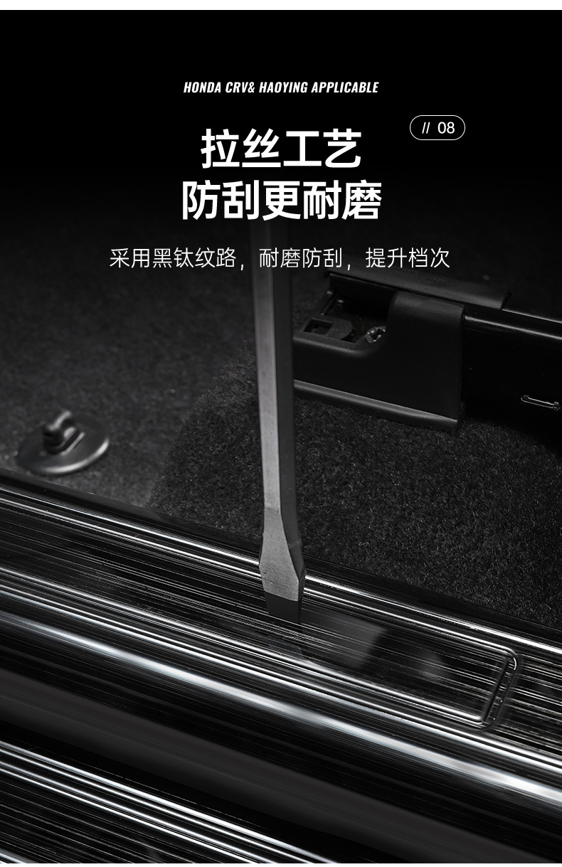 Suitable for 18-26 Models of Volvo Xc60 Door Sill Strips Modified with Stainless Steel Welcome Pedal Trim Accessories