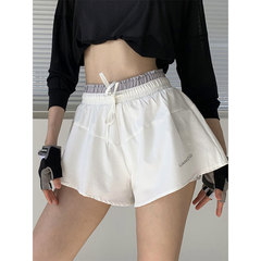 Women's Loose Running Shorts, Summer Sports Shorts, Anti-Slip Fitness Pants, High-Waisted Training Leggings, Thin Style Casual Outerwear Yoga Pants