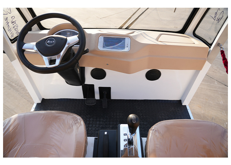 Customized Scenic Spot Tourism Sales Office Reception Vehicle 11 Seats 14 Seats 17 Seats Campus Factory Shuttle Bus Electric Sightseeing Vehicle