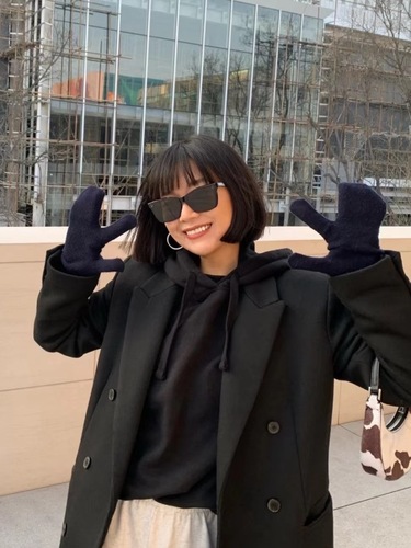 New Celebrity Same Style Sunglasses Korean Style Women’s Glasses Men’s Trendy Cat Eye Style Sunglasses Wholesale