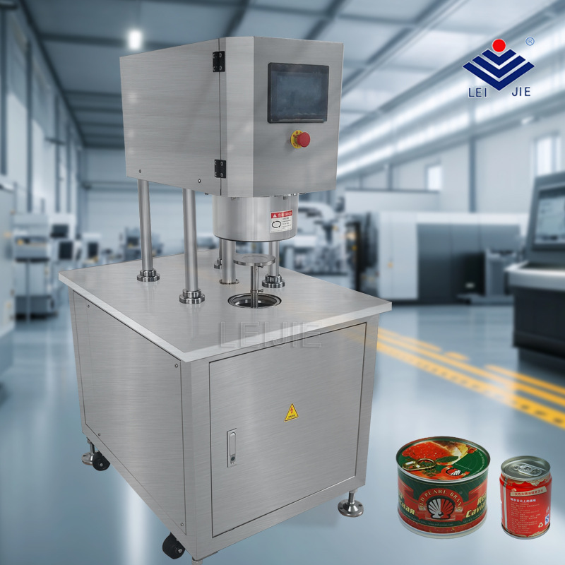 触屏版自动真空封盖机抽真空封罐机封口机械GT4A6是GT4A6真空封口