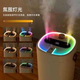 usb加湿器2升大容量3喷雾口家用办公室卧室桌面空气加湿机喷雾机