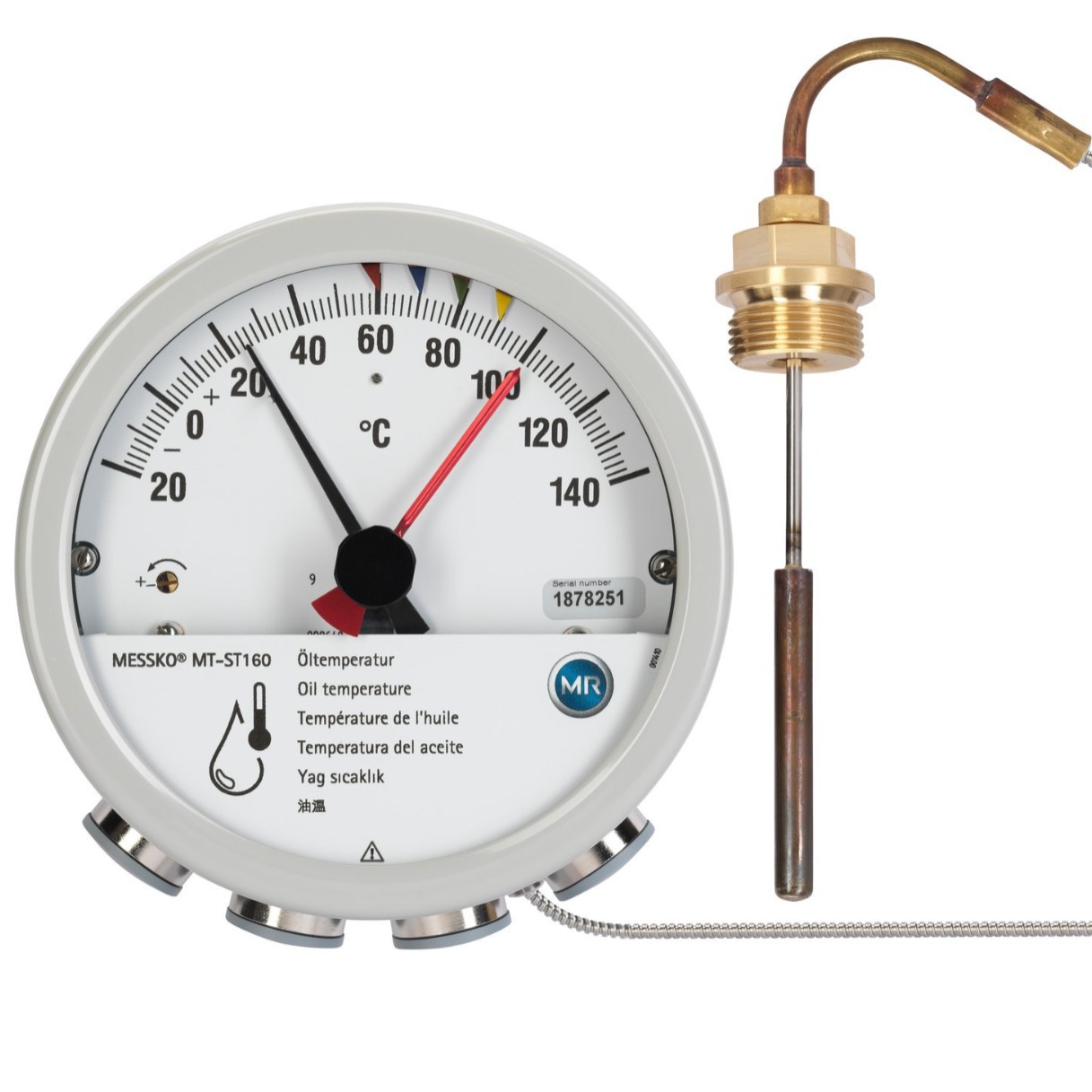 MR MESSKO COMPACT 油面温度计 MTST160SK/TTM MTST160WR/TTM