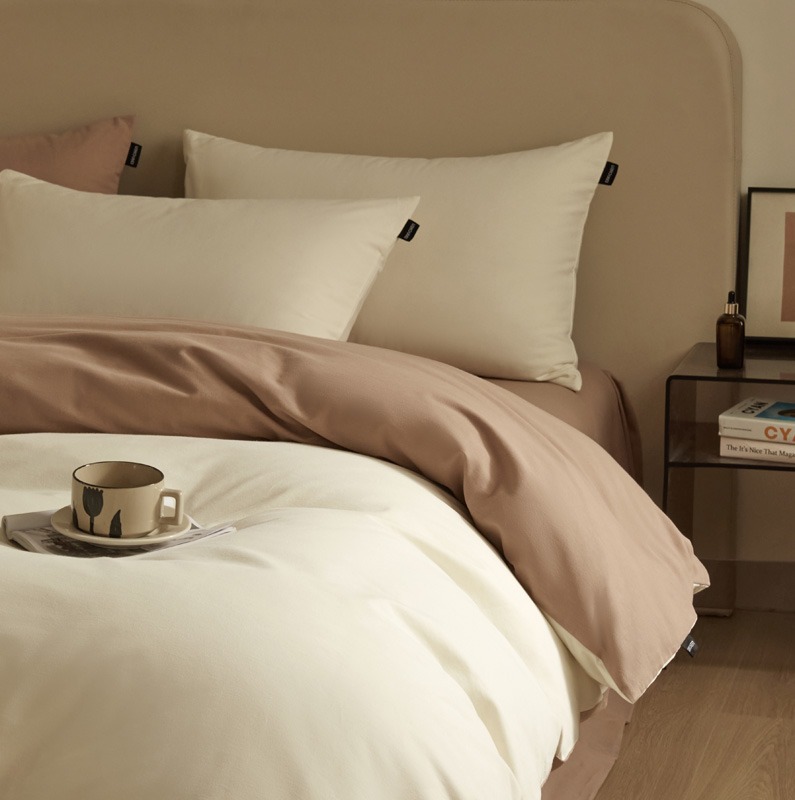 100支高端加厚全棉磨毛床上四件套纯棉床单被套床笠秋冬季床品