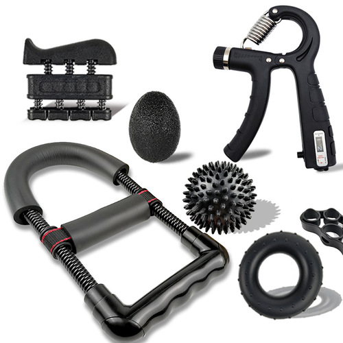 Grip Strengthener Five Finger Training Set Grip Ring Hand Strength Exercise Arm Strengthener Fitness Set Wrist Strengthener