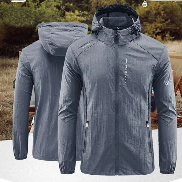 2025 Summer Lightweight Couple Sun Protection Clothing Men's and Women's Breathable Outdoor Sports Skin Clothing Anti-Uv Jacket
