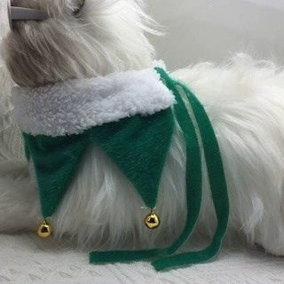 Рождество Fa Корова Корги Кошка Тедди Бишон Собака Тедди Собака Веревка Воротник Маленькая Собака Шарф для Домашних Животных