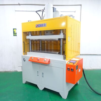 厂家供应铜管压扁四柱热压机上下发热板猝火加硬处理平面热整形机