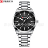 Curren/Karray 8407 Men's Waterproof Strip Watch Simple Business Round Watch Men's Watch Genuine