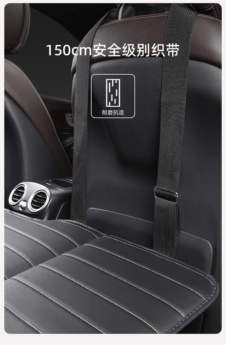 Car Travel Bed, Thickened Portable Non-Inflatable Car Suv Rear Seat Sleeping Pad, Folding Bed, Car Back Seat Mattress