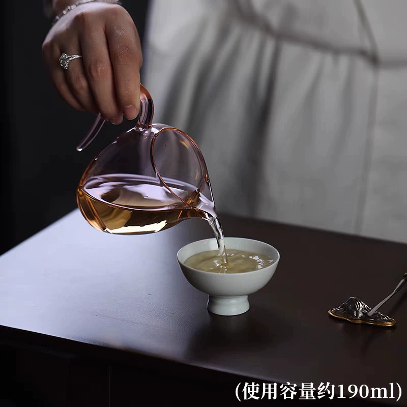 Теплостойкий стеклянный чайный набор Gongfu, набор для чая, разделение чая, утолщённое море чая, набор для чайной утечки