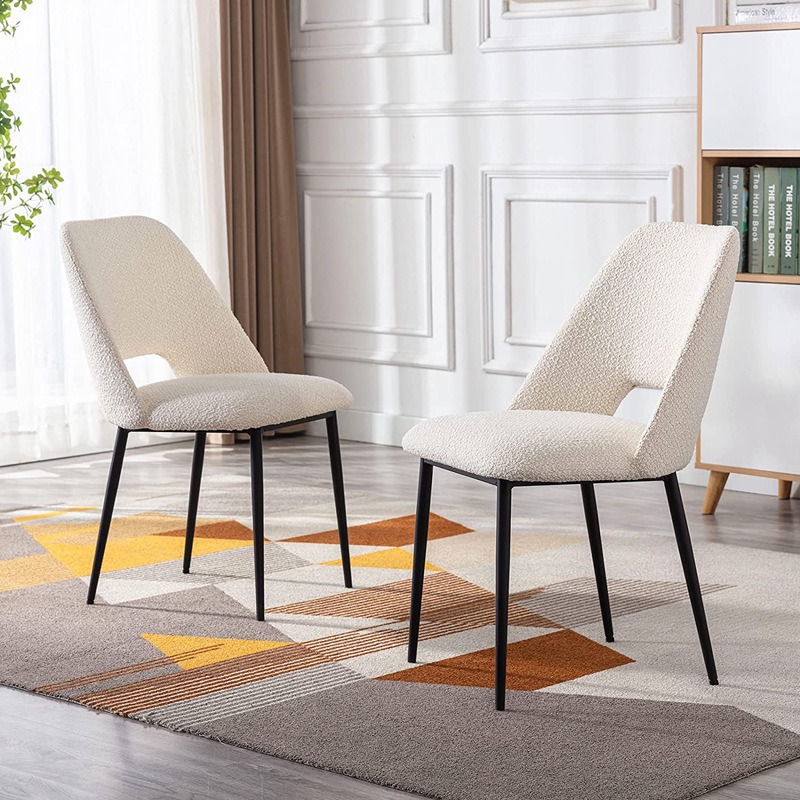 Taburetes lujosos y de alta calidad, sillas de comedor nórdicas modernas y simples, sillas de comedor caseras caseras, sillas de respaldo