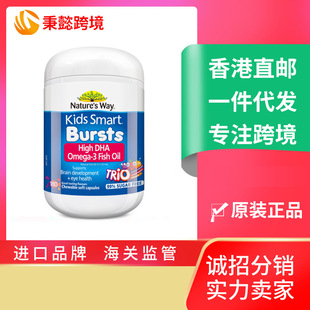 ����Natures Way��˼����׃�DHA��ɫ�~�̓�ͯ�o���B�o�X180��