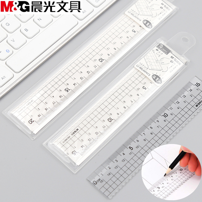 Chenguang Jane acrylic ruler 15cm/20cm high transparency plastic…