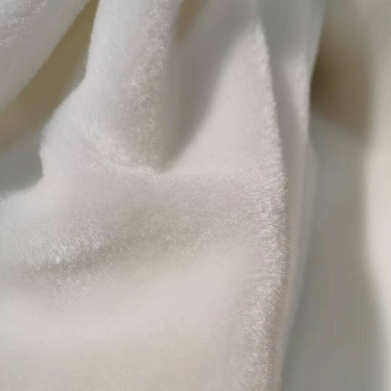 Small fur cut loop velvet sheared artificial fur plush shoes toy velvet autumn and winter fabric windscreen quilt