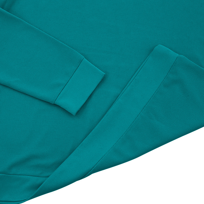 Podzimní a zimní americké pánské tričko s dlouhým rukávem, tenký střih, vaflový styl, slim fit, klopový pletený svetr pro muže_voghion.com