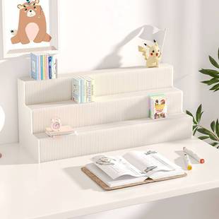 Paper Desktop Booth Dessert Arrangement Student Display Storage Rack Folding Storage Table Commodity Exhibition Rack Ladder