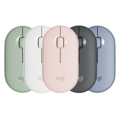 ロジクール Pebble ワイヤレスマウス 薄型静音 Bluetooth デュアルモードマウス