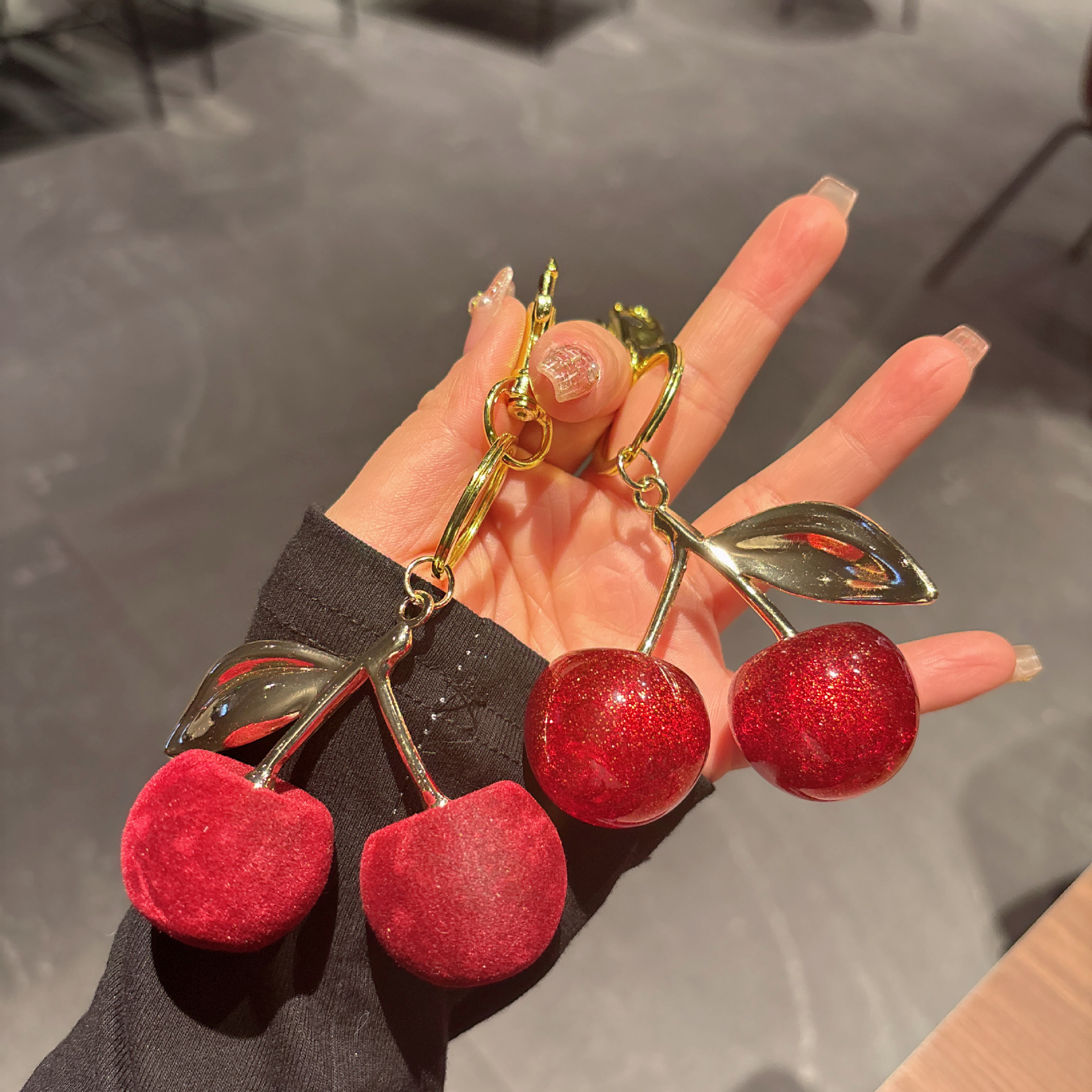64g Weight Bag Pendant, Keychain Classification 1 Piece Quantity Casual, Street Occasion Resin Material Fruit Pattern Unisex Gender Cute Style 1 Piece Cute Fruit Resin Unisex Bag Pendant Keychain 9