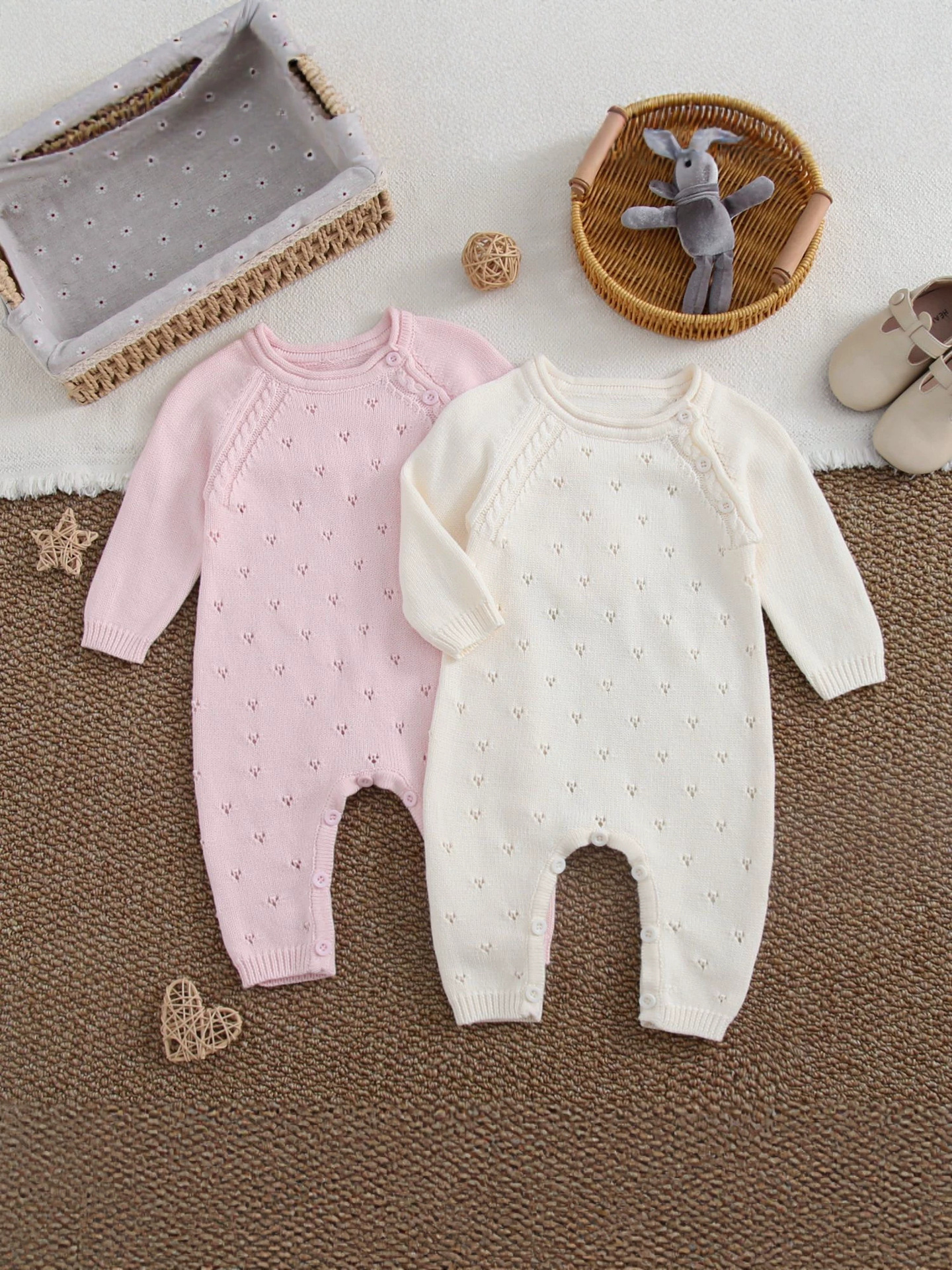 Children's cotton knitted sweater