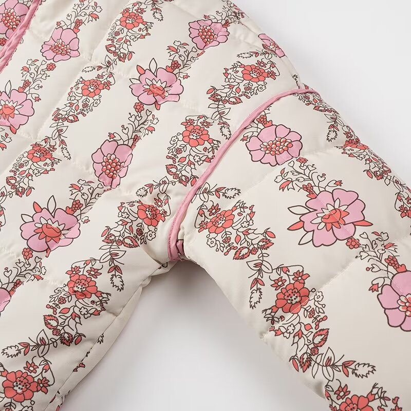 Damen 2024 Herbst und Winter neuer Stil bedruckte lockere Baumwollkleidung für Damen_voghion.com