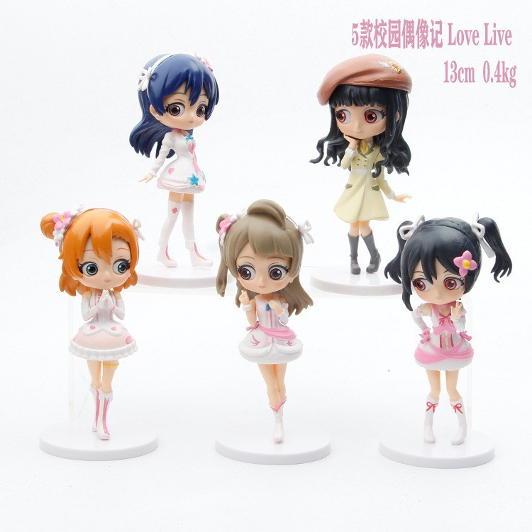 动漫 5款站姿 Love Live 校园偶像日记 公仔摆件 手办模型