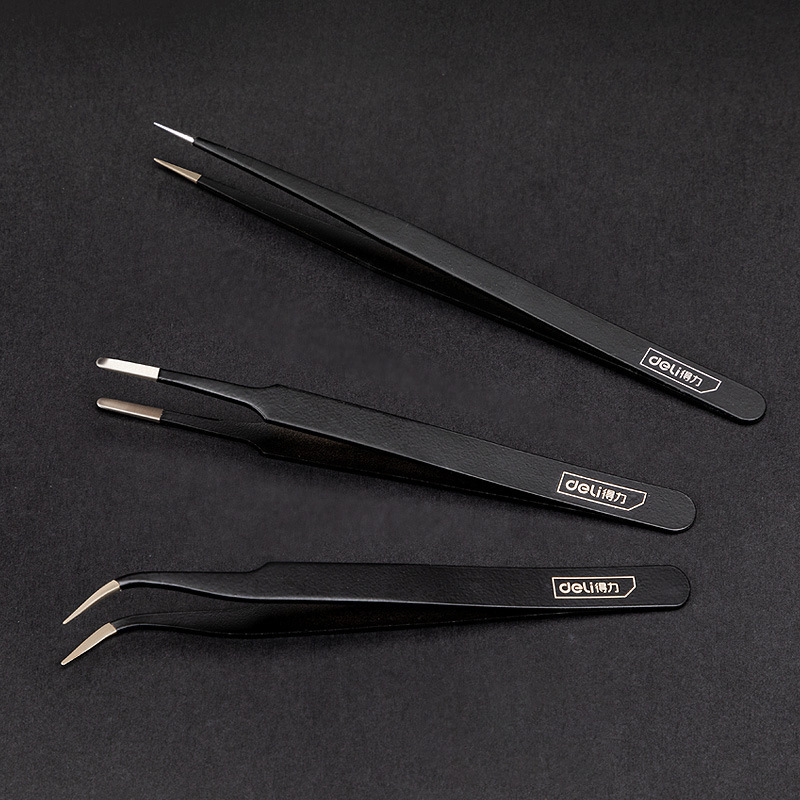 Powerful Multifunctional Bird's Nest Hair Removal Tweezers Anti-Static Stainless Steel Tweezers Tool