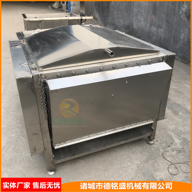 有接水罐的脱鸡鸭鹅毛设备 商用家禽脱毛机 连续式鸡鸭鹅打毛机