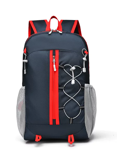 Customized Lightweight Foldable Backpack, Water-Resistant, Large-Capacity Travel Sports Outdoor Backpack, Hiking and Cycling Bag