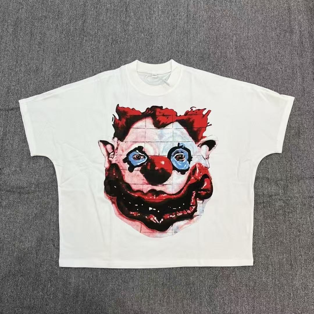 Balenciaga T-shirt Animal Head Print White