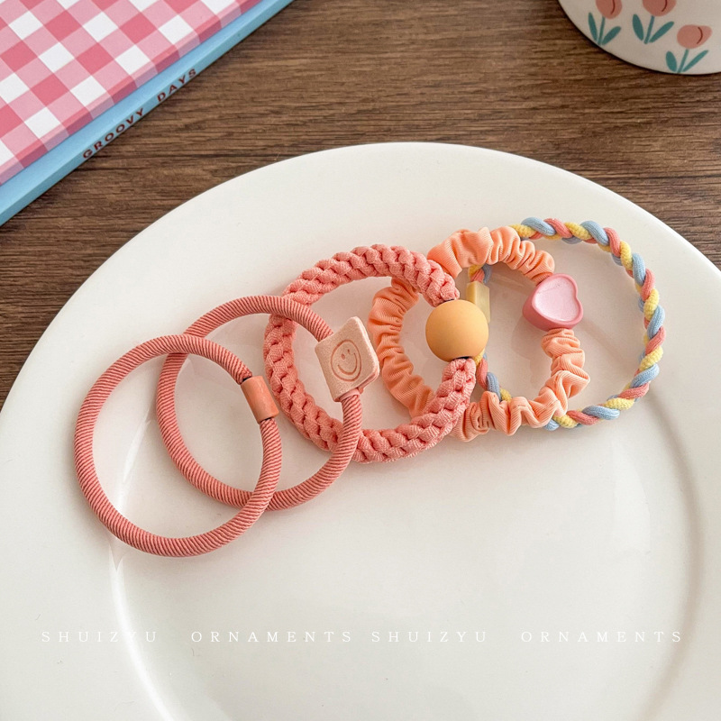 Liga de cabello 2025 – banda elástica de cuero duradero, alta gama, estilo sencillo y buena elasticidad