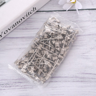 Factory Direct Sales Metal Ball Needles Basketball Football Volleyball Ball Needles Inflation Needles Hardware Wholesale Basketball