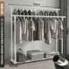 25 tubes 1.5 meters white △ extra thick double pole pulley △ double hanging clothes