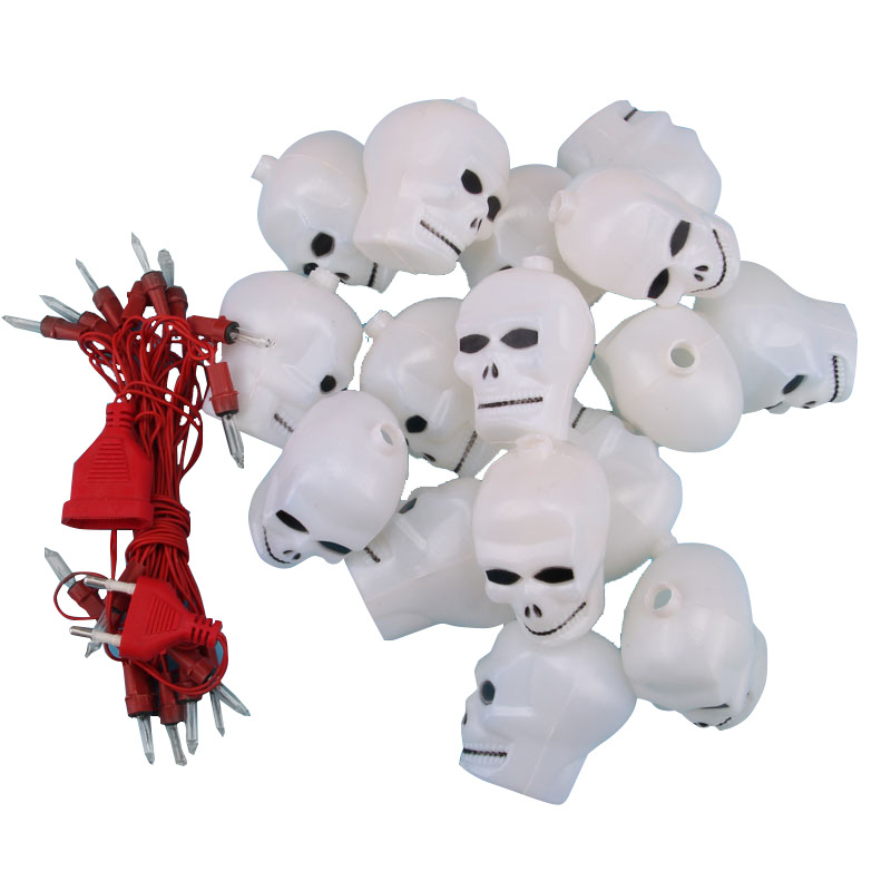 16 световых струн в виде черепа (втычная версия, длина шнура 2,5)