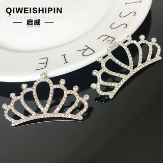 DIY韩版新款合金儿童小皇冠配件 饰品儿童发箍皇冠配件厂家直销
