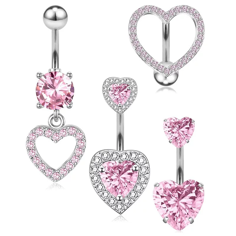 Fuchsia cute set with bow, belly button piercing, (Physicals)