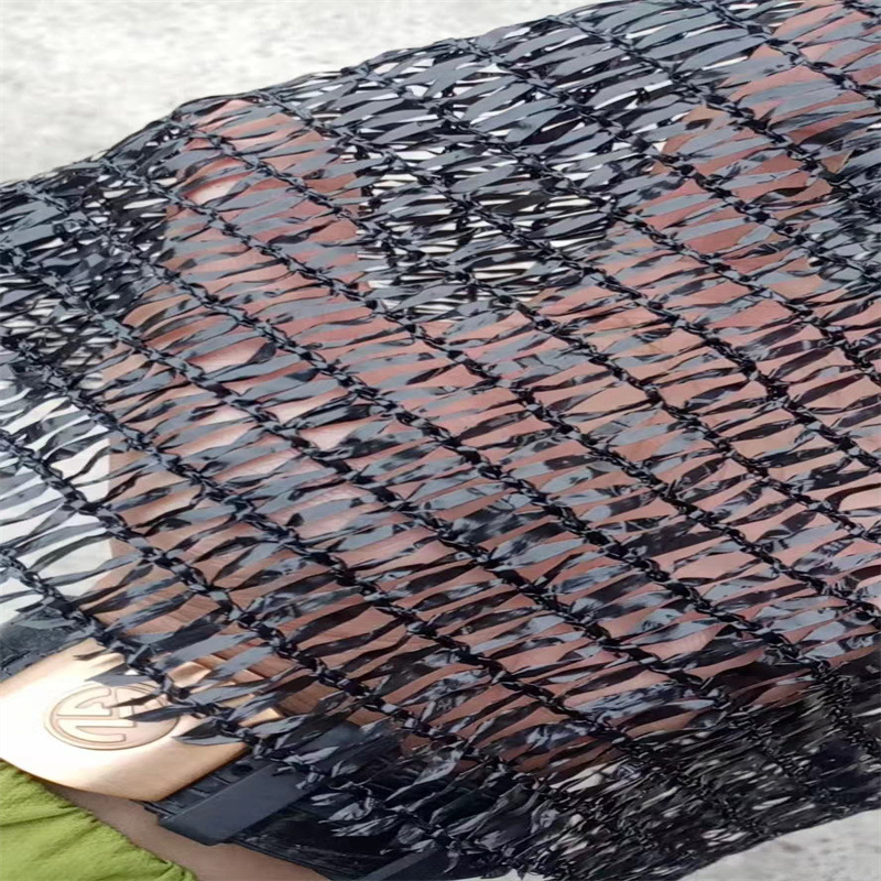 遮阳率达50%遮阳网包树头育树苗网防护降温pe农用网格防晒户外