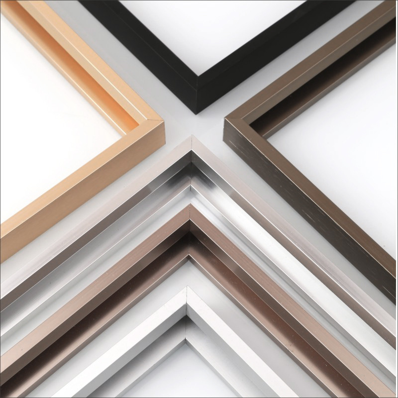 Aluminum alloy three-dimensional decorative painting frame metal crystal porcelain painting photo frame photo poster frame elevator advertising oil painting frame Aluminum alloy three-dimensional decorative painting frame metal crystal porcelain painting photo frame photo poster frame elevator advertising oil painting frame