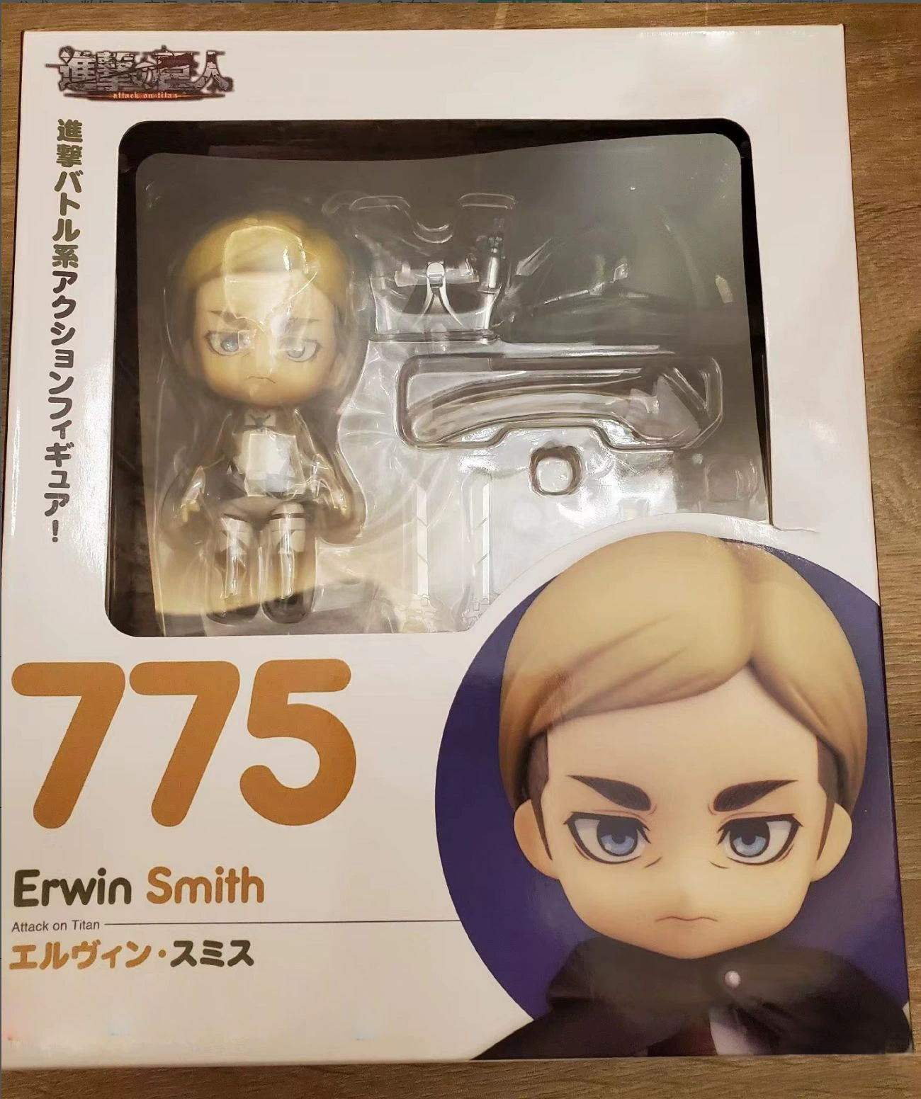 Фигурки (Attack on Titan) чиби подвижные, ≈10 см, раскрашенные, коллекционный набор
