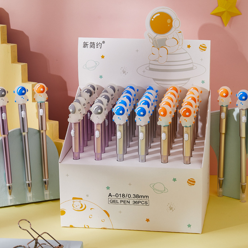 New simple astronaut shape gel pen