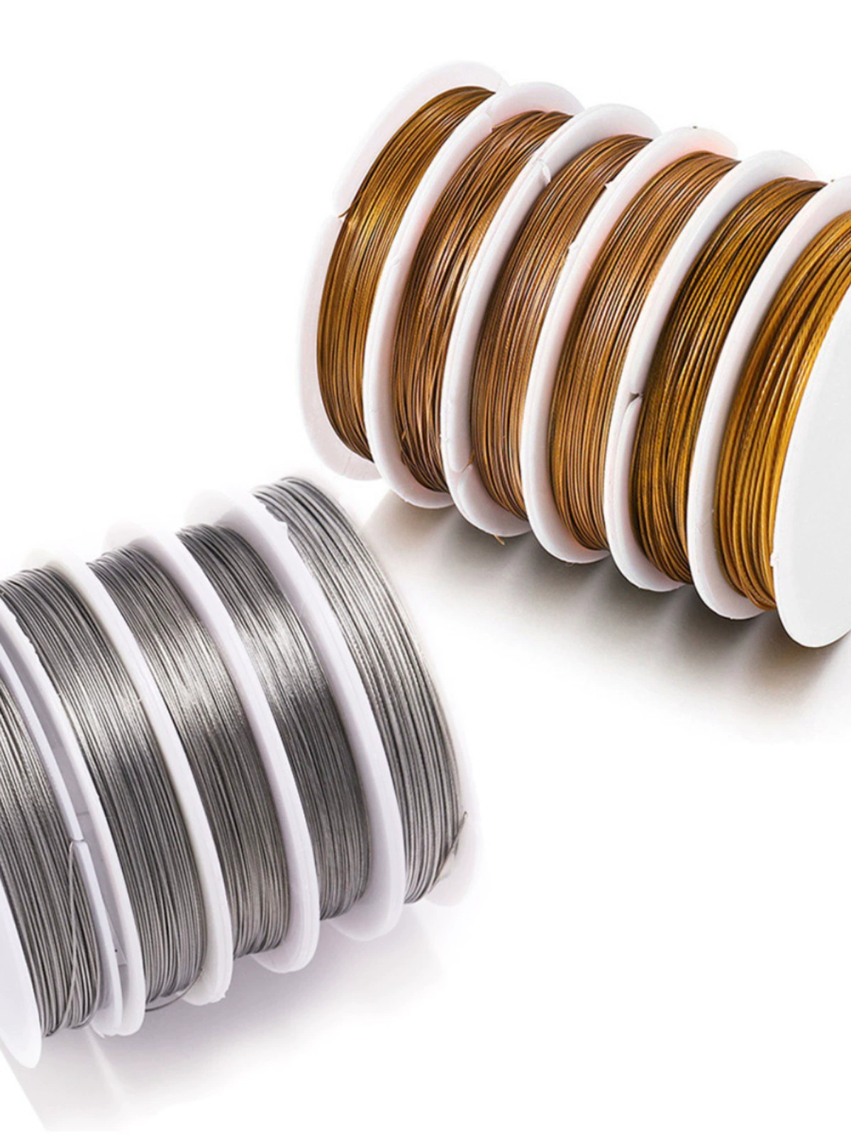 0.3mm0.8mm золотой стальной проволоки