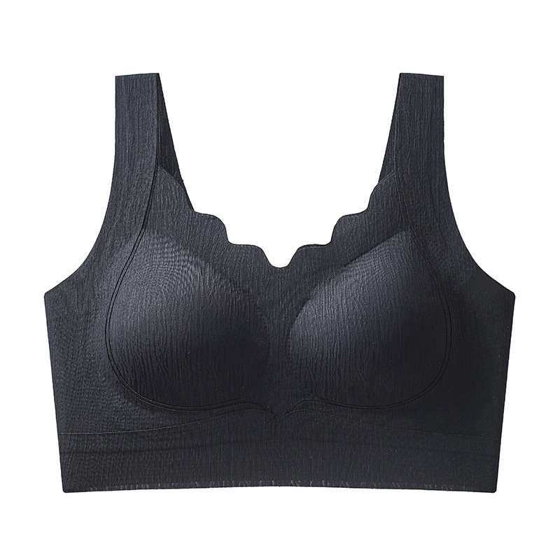 Nuevo estilo de levantamiento sin costuras, chaleco de soporte superior, pechos pequeños para mujer, hermosa ropa interior trasera, colección fina de senos, sujetador anti-flacidez